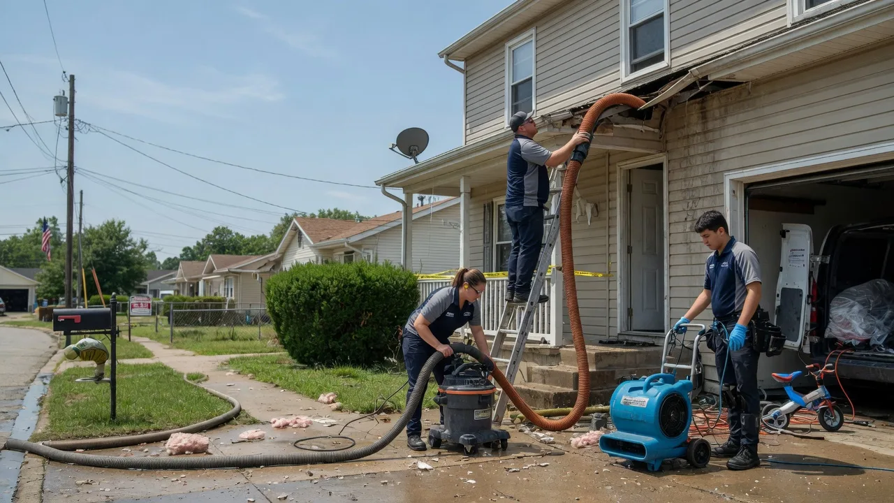 Water Damage Restoration in Spurgeon, IN near me